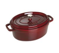 STAUB Cacerola de hierro fundido Staub La Cocotte oval 4.2 L Rojo granadina