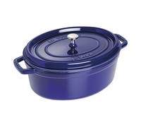 Staub Cacerola de hierro fundido La Cocotte oval 6,7 L Azul oscuro