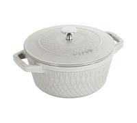 STAUB Olla Staub Twister La Cocotte 4 L White truffle
