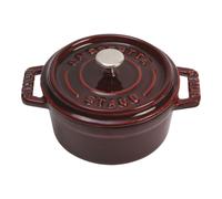 Staub La Cocotte Mini cocotte 10 cm, redondo, Granadina, Hierro fundido