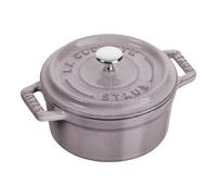 Staub La Cocotte Mini cocotte 10 cm, redondo, Rosa Cerezo, Hierro fundido