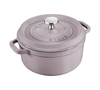 Staub La Cocotte, redondo, Rosa Cerezo, Hierro fundido