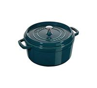 Staub Olla redonda La Mer – Hierro fundido, tres capas de esmalte, 28 cm, 6,7 L