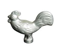 Staub Mango para cocotte Pollo – Acero inoxidable Color plata