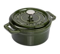 Staub Mini Cocotte 10cm Redonda Basil, Hierro Fundido