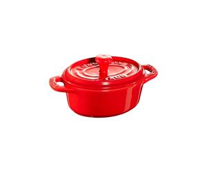 STAUB Miniolla Staub ovalada 0.2 l rojo
