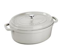 STAUB Olla ovalada Staub White Truffle 5.5 l