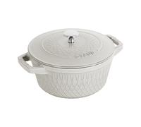 STAUB Olla Staub Twister La Cocotte 4 L White truffle