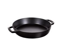 STAUB Paella de hierro fundido Staub con 2 asas Ø34 cm Negro
