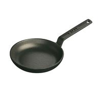 Staub Pans Sartén 12 cm, Hierro fundido, Negro
