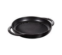 STAUB Parrilla de hierro fundido Staub Pure redonda negra Ø22 cm