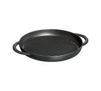 STAUB Parrilla de hierro fundido Staub Pure redonda negra Ø26 cm