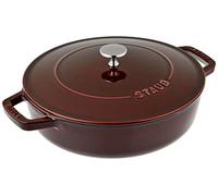 Staub Sartén para saltear Chistera Hierro fundido 24 cm Rojo granadina
