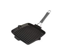 Staub Parrilla cuadrada 24 cm 1202123 – Aluminio antiadherente – Negro