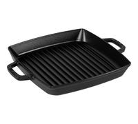 Staub Sartén de Parrilla Cuadrada de 28 cm para Inducción, Negro