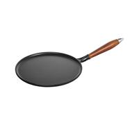 STAUB Sartén para crepes con mango de madera Vintage Ø28 cm negro