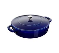 STAUB Rustidera chistera de Hierro Fundido Azul Oscuro 24cm