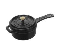 Staub Specialities Cazo 10 cm, Hierro fundido, Negro