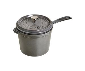 STAUB Staub La Cocotte olla alta gris grafito 2.8 L