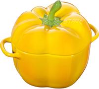 Staub zwilling ceramic by paprika cocotte - cerámica amarilla de 10,7