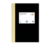 Staufen 608380 - Staufen Libro de negocios ecológico, DIN A5, cubierta de lino, cuadriculado de 5 mm, 96 hojas, papel 80g/m², 1 unidad