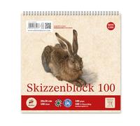 Staufen Dürer zestaw szkicowników, 2 sztuki, DIN A5, 100 arkuszy każdy - 100 g/m², idealny jako podkładka do rysowania lub kolorowania