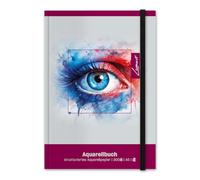 Staufen Lumart Libro de acuarela - 20 hojas de papel de 300 g/m², bloc de dibujo texturado, DIN 54, para niños y adultos