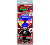 Stayer 1.1094 Discos Abrasivos, Set de 6 Piezas