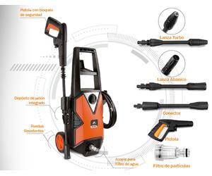 STAYER Hidrolimpiadora HL 105 B 1400W 105 bares