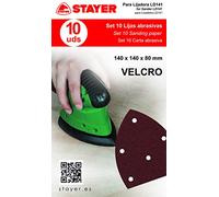 Stayer Set 10 Lijas 140 x 80 mm