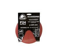 Stayer Set de 5 lijas PROFESIONALES de grano 24 especial gotelé para las LP700/710E/1000
