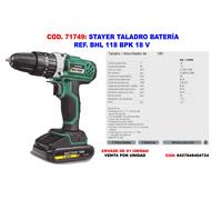 Stayer Taladro/Atornillador percutor BHL 118 BPK 18 V