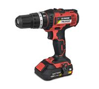 STAYER Taladro percutor a batería 18V con 2 baterías de 2 Ah