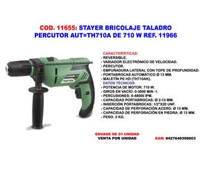 STAYER Taladro Percutor TH710A de 710W
