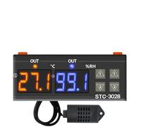 STC-1000 STC-3028 STC-3008 higrómetro Digital controlador de humedad termómetro Sensor calentador refrigerador 24V/220V(STC-3008 AC110V-220V)