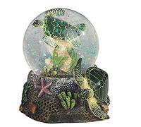 StealStreet Vida Marina - Bola de Nieve con mar Tortuga Estatua Figura Decorativa, 3.75 "