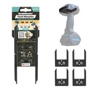 StealthMounts - Soporte de herramientas compatible con Makita 40 V XGT (paquete de 4) - Negro | Soportes de herramientas StealthMounts | Fabricado en el Reino Unido