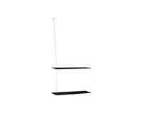 Stedge 2.0 Estante 60 cm Roble Negro/Latón