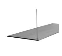 Woud Estantería Stedge Add-on 80 cm Roble pintado negro