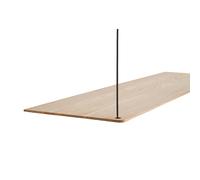 Woud Estantería Stedge Add-on 80 cm Roble pigmentado blanco