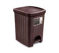 Stefanplast 2075928 Elegancia Papelera Moka plástico 32 x 28 x 39 cm