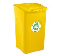 Stefanplast Begreen - Papelera (50 L), Color Amarillo