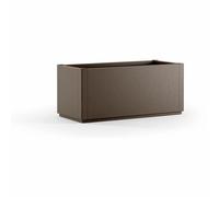Stefanplast Jardinera Ethica rectangular 80 cm color topo