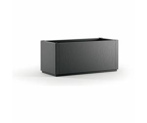 Stefanplast Jardinera Ethica rectangular 80 cm grafito
