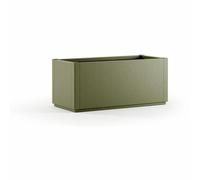 Stefanplast Jardinera Ethica rectangular 80 cm verde