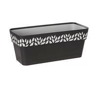 STEFANPLAST Jardinera Cloe Antracita 30cm