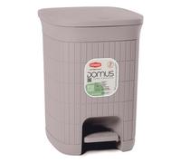 Stefanplast Papelera Domus Greige 20L con Pedal