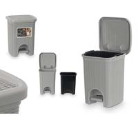 STEFANPLAST Papelera Elegance 6L Gris Claro