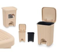 STEFANPLAST Papelera Elegance Pequeña 6L Crema
