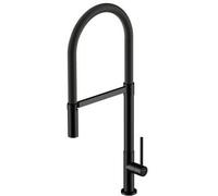 Steinberg 100 grifo de cocina de pie negro 1001495S